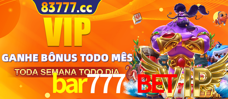 Banner promocional do bar777 bet oferecendo 100% de recompensas adicionais contínuas para quem fizer o login diário (Daily sign-in), com um mascote de coelho.