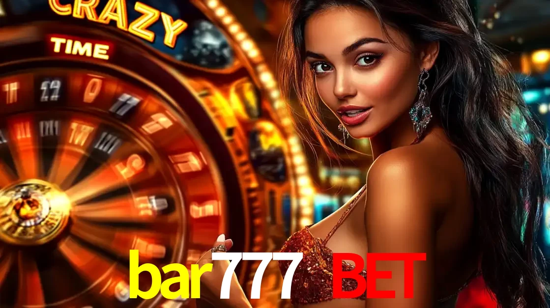 Mulher ao lado da roda de prêmios do jogo de cassino ao vivo Crazy Time, um dos shows de jogos mais emocionantes oferecidos pela plataforma de apostas bar777 bet.