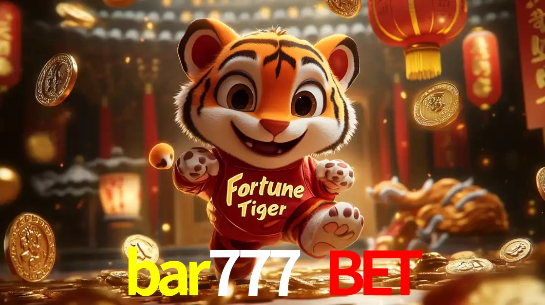 O alegre personagem do Fortune Tiger correndo sobre um caminho de moedas de ouro, simbolizando os grandes prêmios e a diversão do popular jogo de slot do bar777 bet.