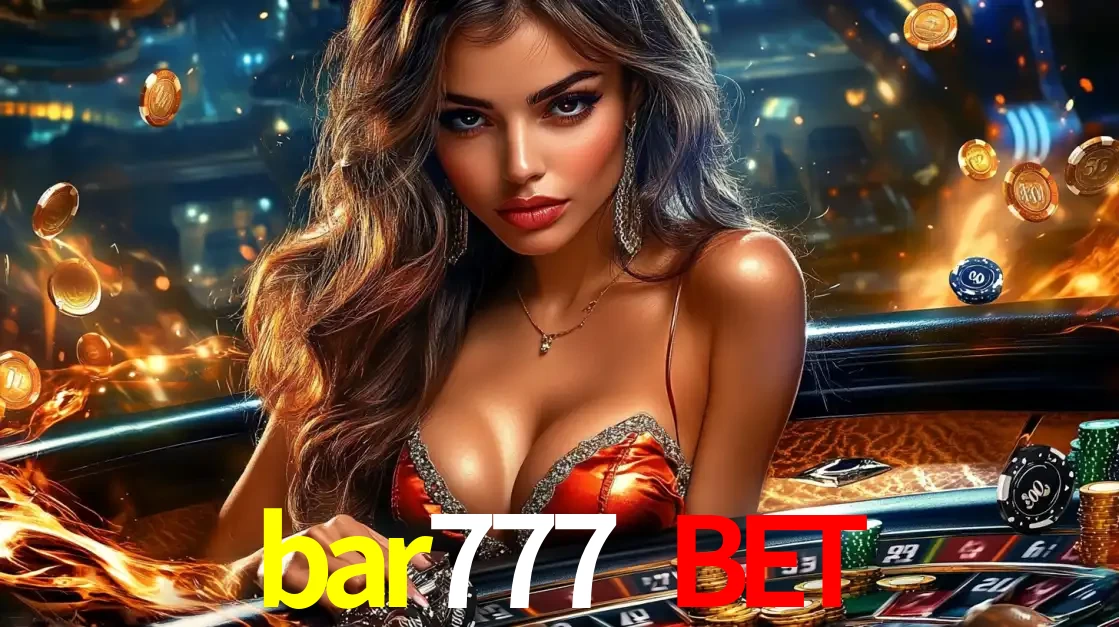 Mulher glamourosa em uma mesa de roleta com um fundo de chamas e moedas voadoras, pronta para fazer sua aposta e ganhar grandes prêmios no cassino ao vivo bar777 bet.